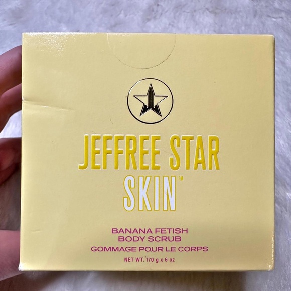 NIB Jeffree Star Skin Limited Edition Banana Fetish Body Scrub Full Size 6oz - Picture 3 of 8